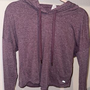 Women's Purple Hoodie Top